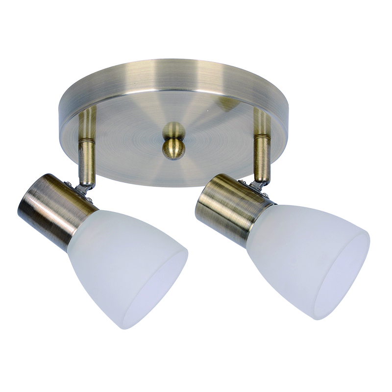 inLight - ΣΗΜΑΝΤΙΚΟ: Σε περίπτωση διαφοράς τιμής από το κατάστημα ισχύει παντα και μόνο η τιμή του καταστήματος InLight Επιτοίχιο σποτ από μέταλλο σε οξυντέ απόχρωση 2